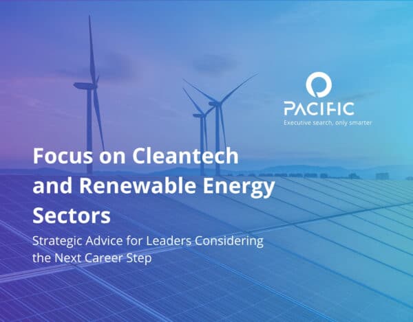The picture of wind turbines and solar panels for Cleantech and Renewable Energy Sector 2025 Talent report by Rupert Haffenden